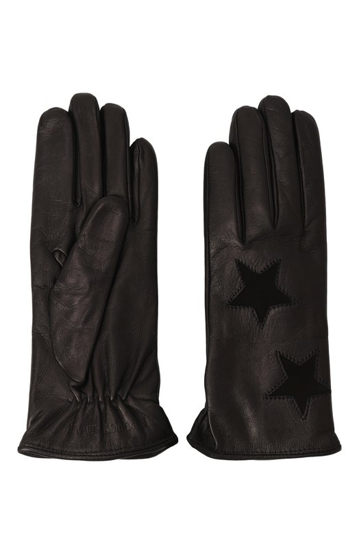 Кожаные перчатки Emporio Armani 634063/4F203 Чёрный  634063/4F203 Фото 2