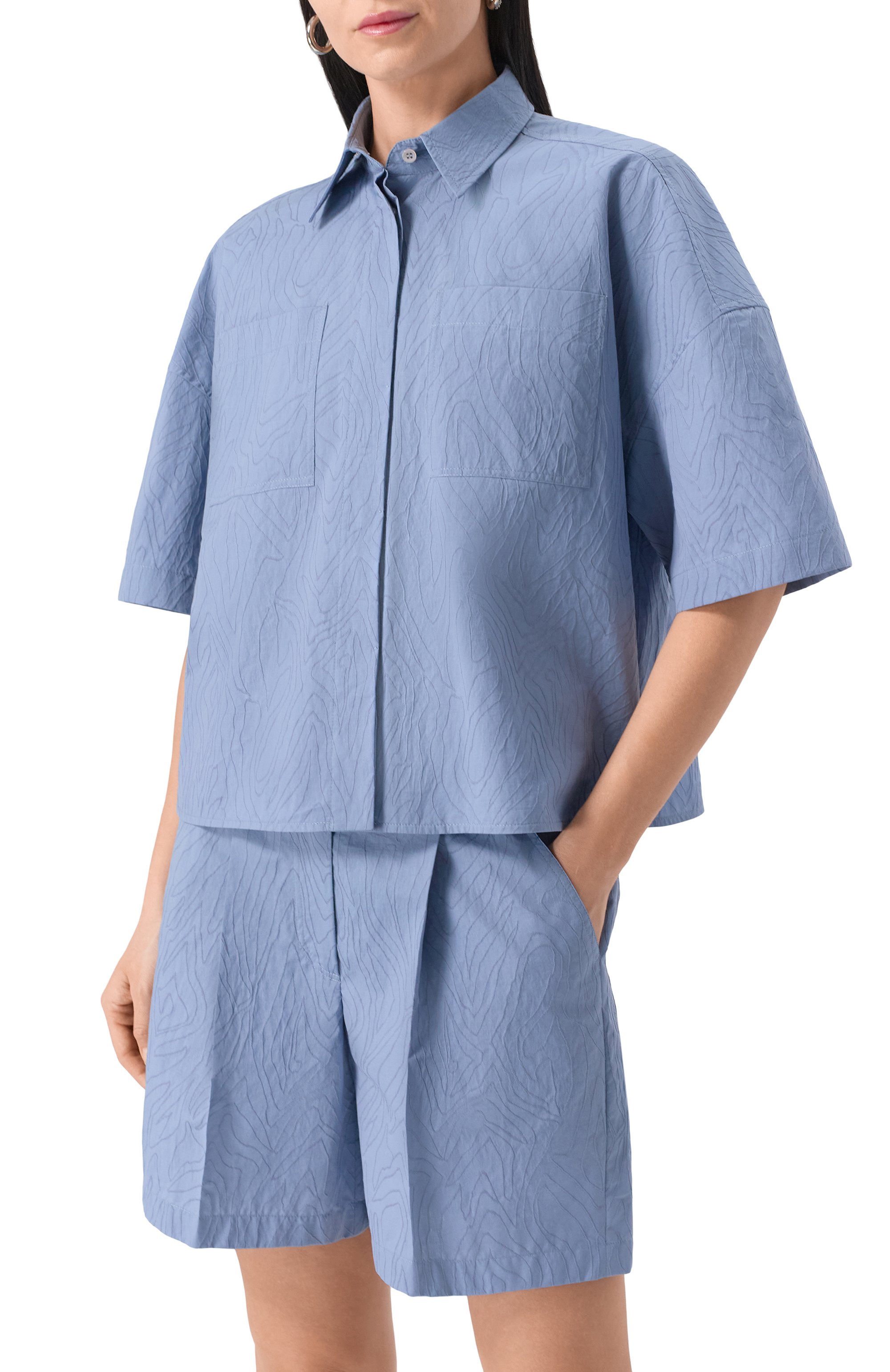 Хлопковая рубашка BRUNELLO CUCINELLI, арт. MQ994HH206, фото 3