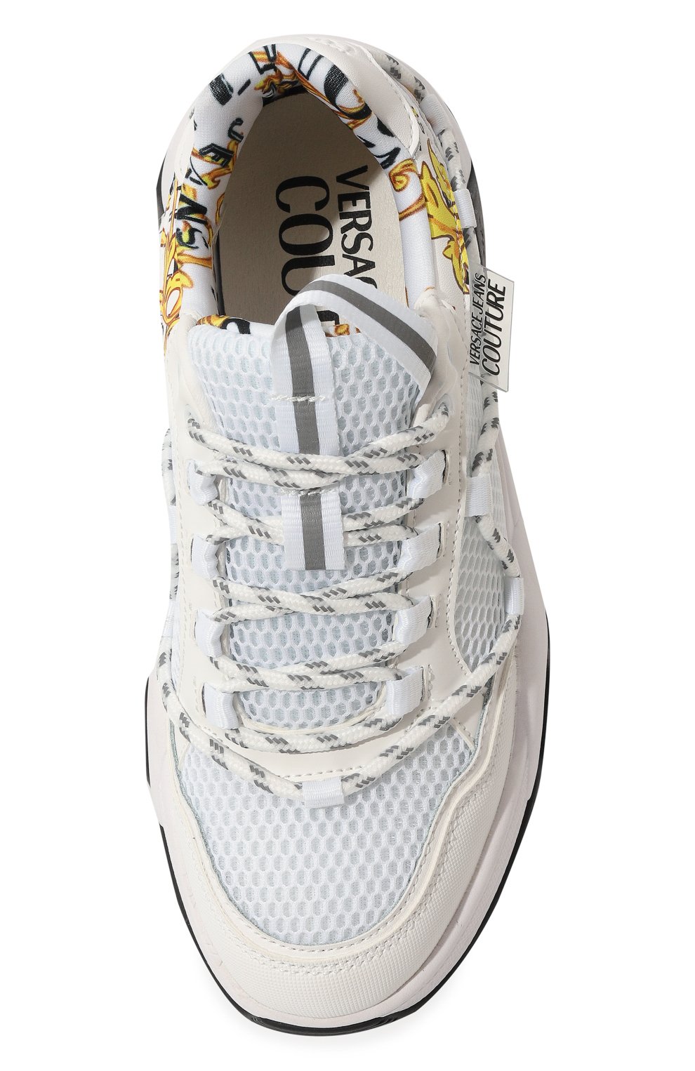 Комбинированные кроссовки VERSACE JEANS COUTURE, арт. 74VA3SF1/ZS675, фото 6