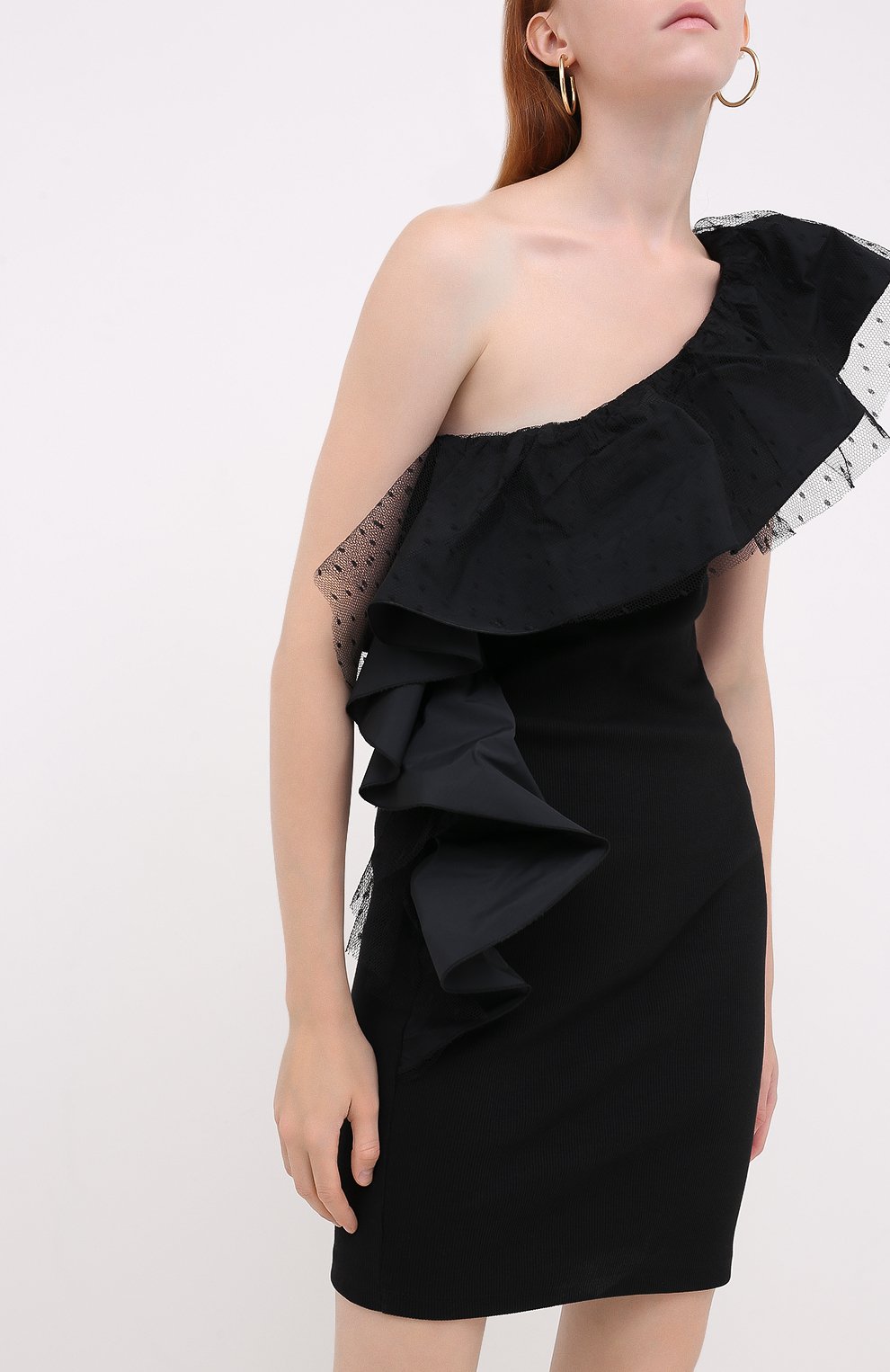 Хлопковое платье REDVALENTINO, арт. UR3MJ04T/5C4, фото 3