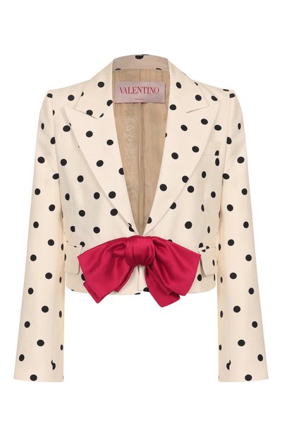 Женский шелковый жакет VALENTINO, арт. 6B0CE466/9AF