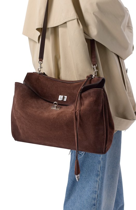 Сумка Rodeo medium Balenciaga 789772/2AB4G Коричневый  789772/2AB4G Фото 2