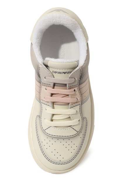 Кожаные кеды EMPORIO ARMANI, арт. XXX011/X0I79, фото 4