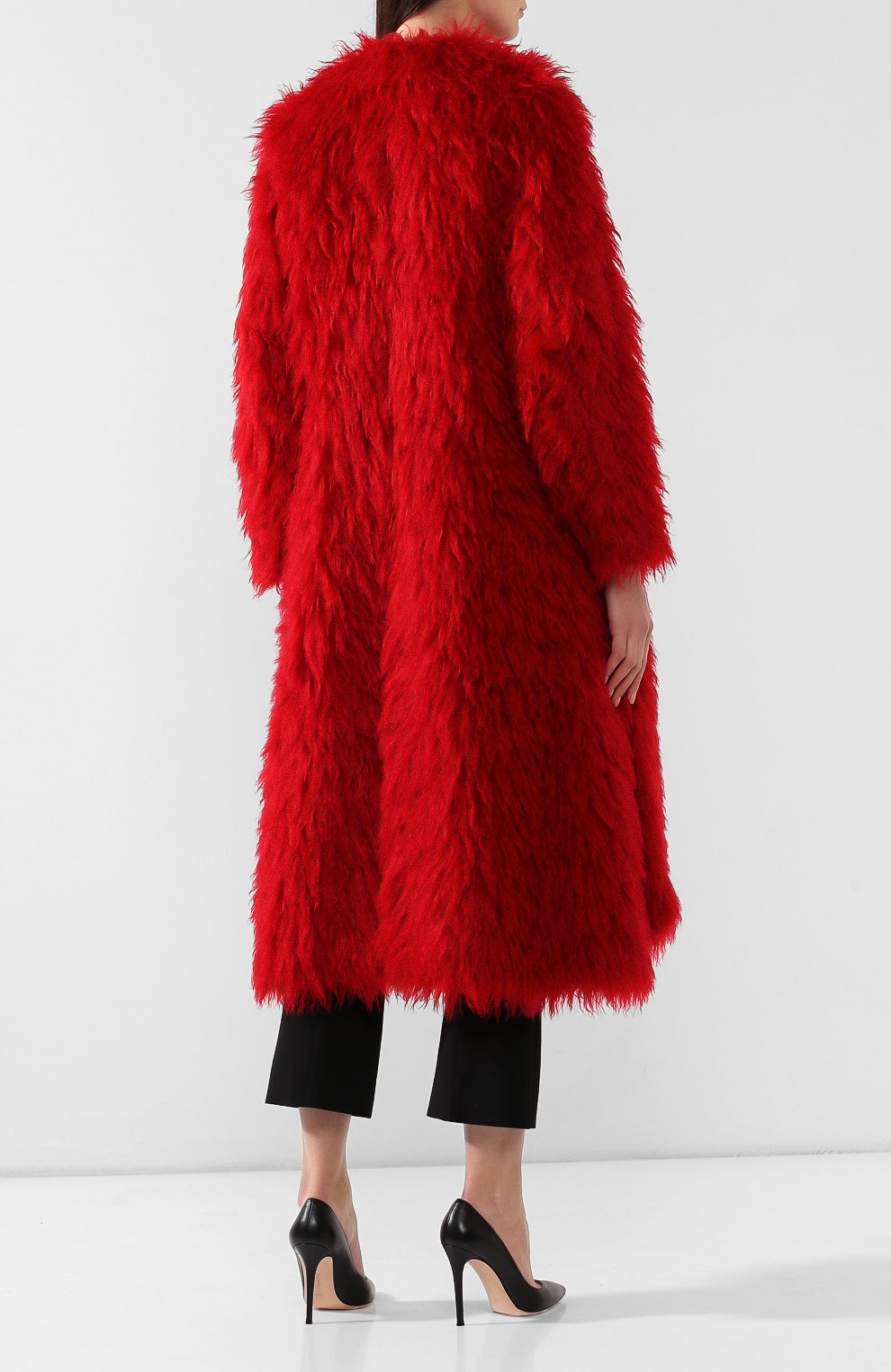 Пальто из смеси шерсти и хлопка VALENTINO, арт. SB3CA3T04NV, фото 4