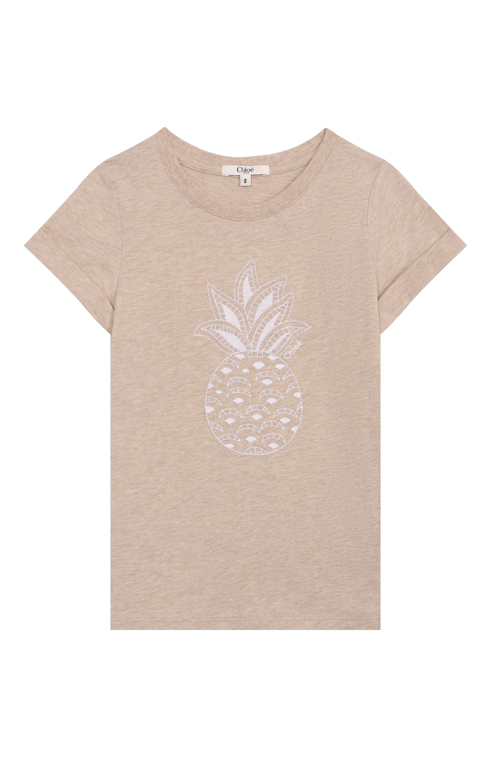 Хлопковая футболка CHLOÉ, арт. C20488, фото 1