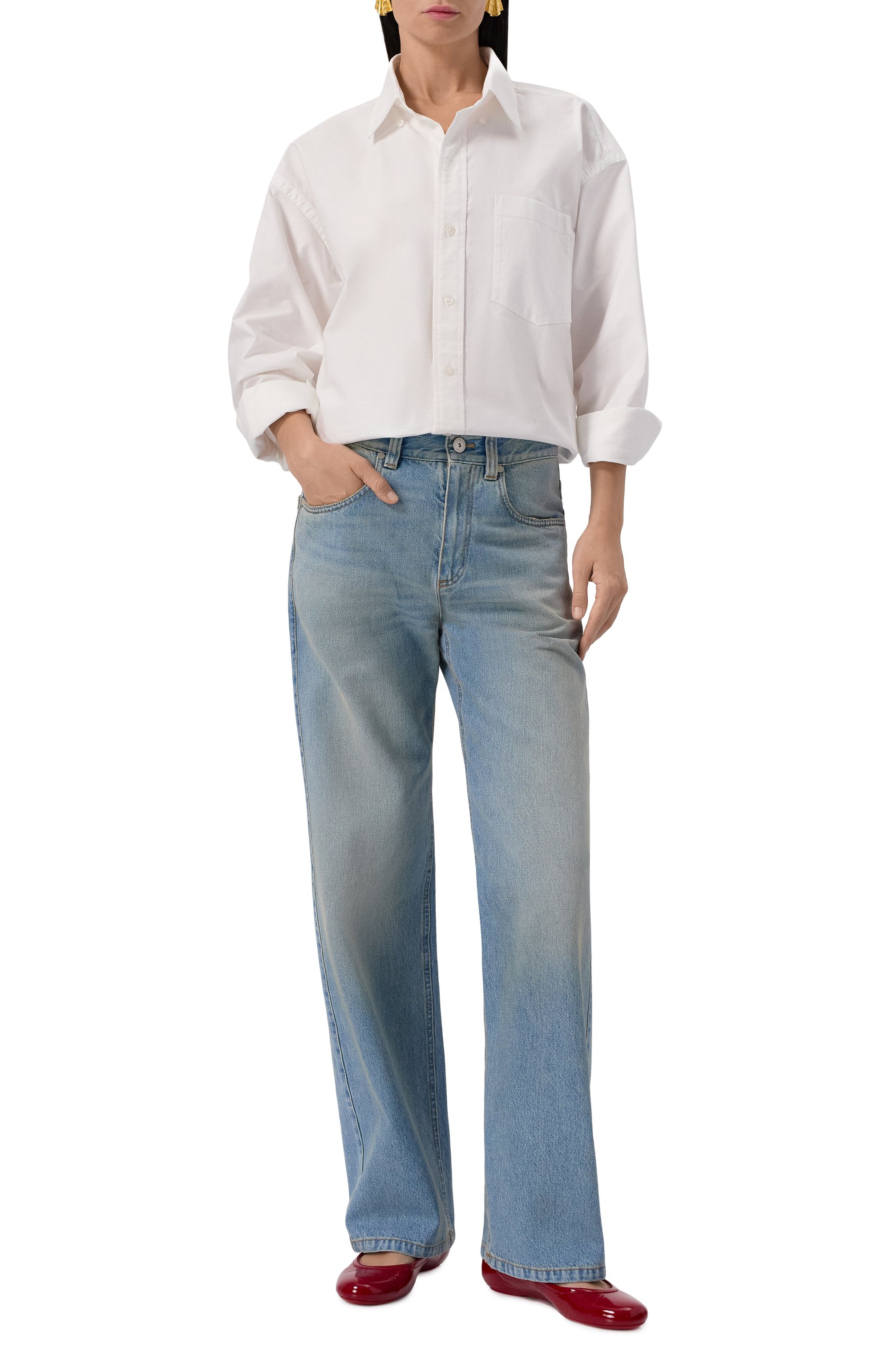 Лакированные балетки carla GIANVITO ROSSI, арт. G22223.05G0M.NUIR0UG, фото 2