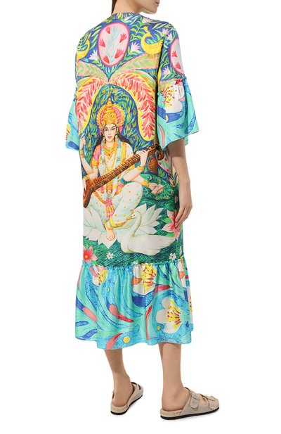 Шелковое платье OLOLOL, арт. OLD166/1115.GS123/S24, фото 4