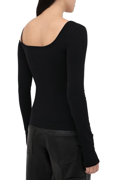 Топ HELMUT LANG черного цвета по цене 18350 руб., арт. K06HW502, фото 4 Топ HELMUT LANG, арт. K06HW502, фото 4