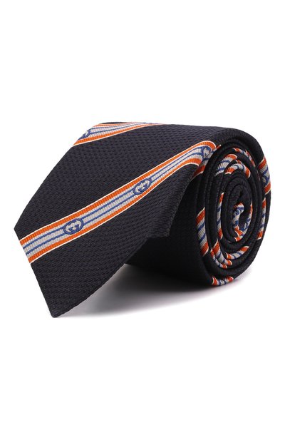 Мужской шелковый галстук GUCCI, арт. 669924/4E009