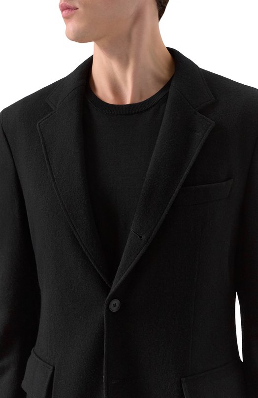 Шерстяной пиджак BOSS 50551576 Чёрный  50551576 Фото 5