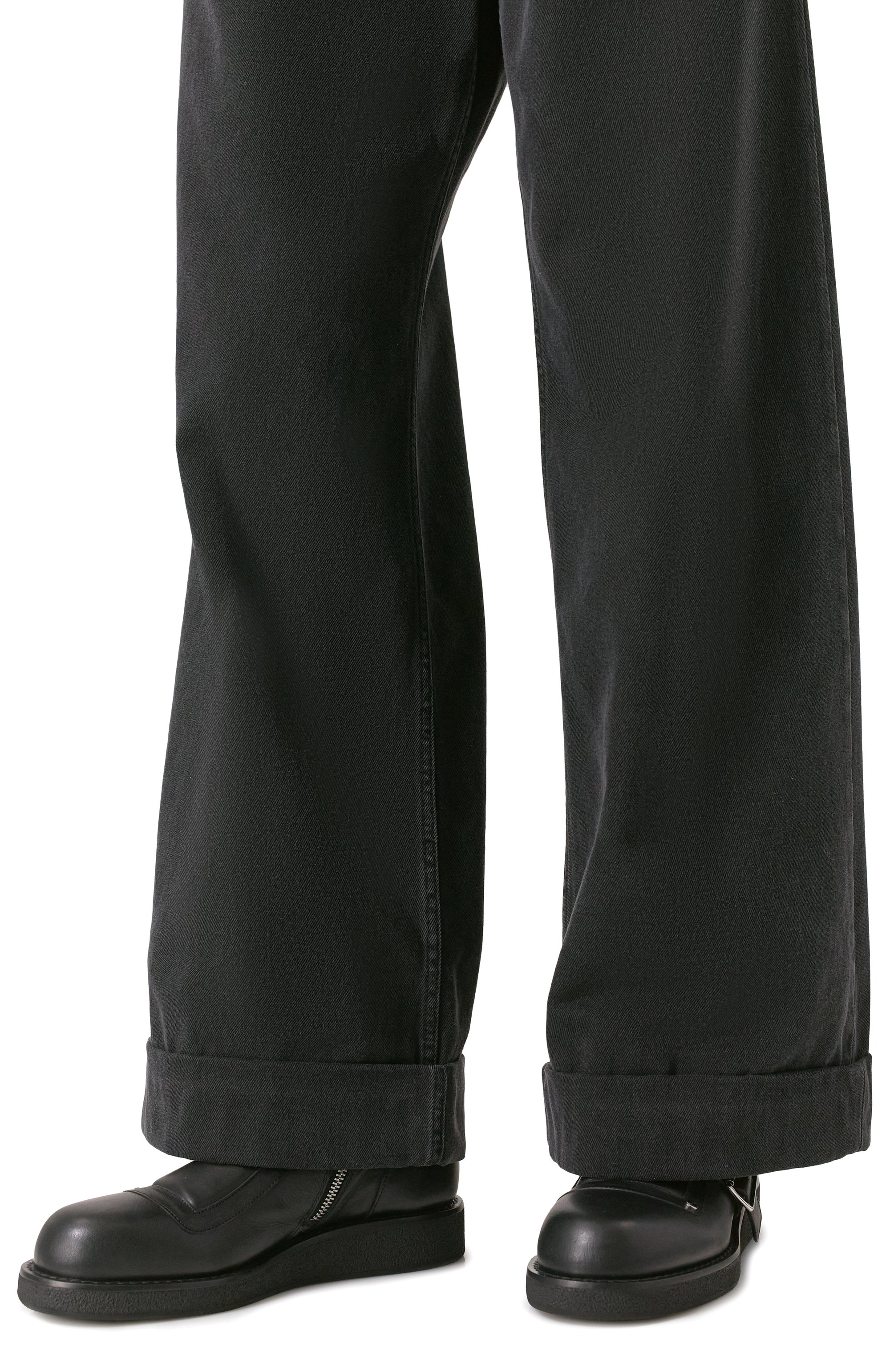 Кожаные ботинки sune ANN DEMEULEMEESTER, арт. B0013283/LT141, фото 3