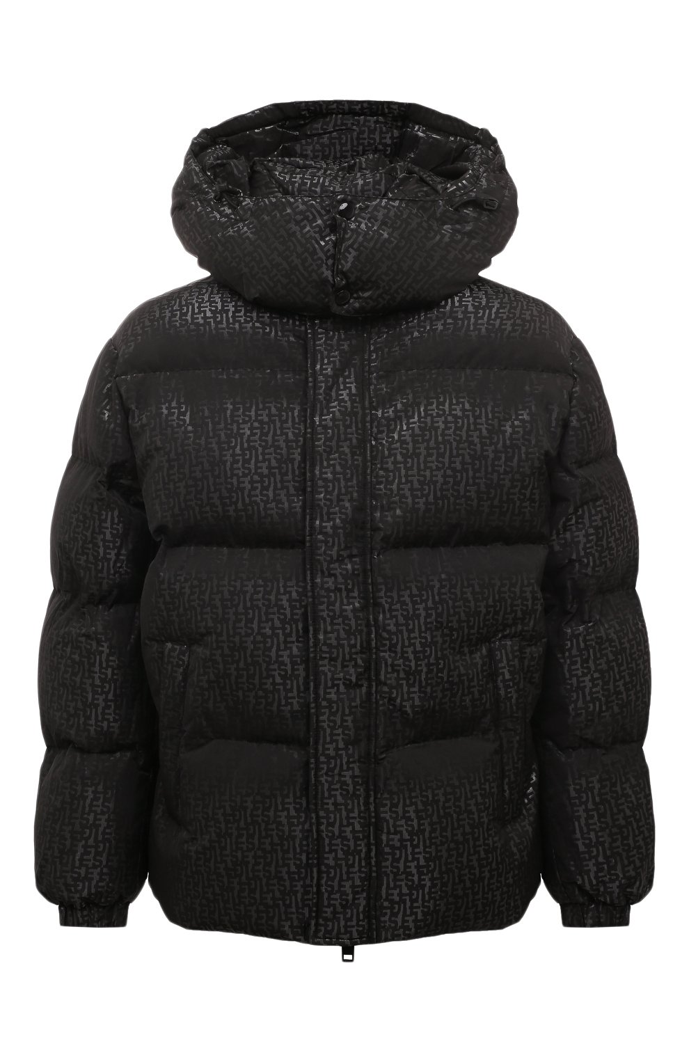 Пуховик DIESEL черного цвета по цене 52250 руб., арт. A10489/0DNAU, фото 1 Пуховик DIESEL, арт. A10489/0DNAU, фото 1