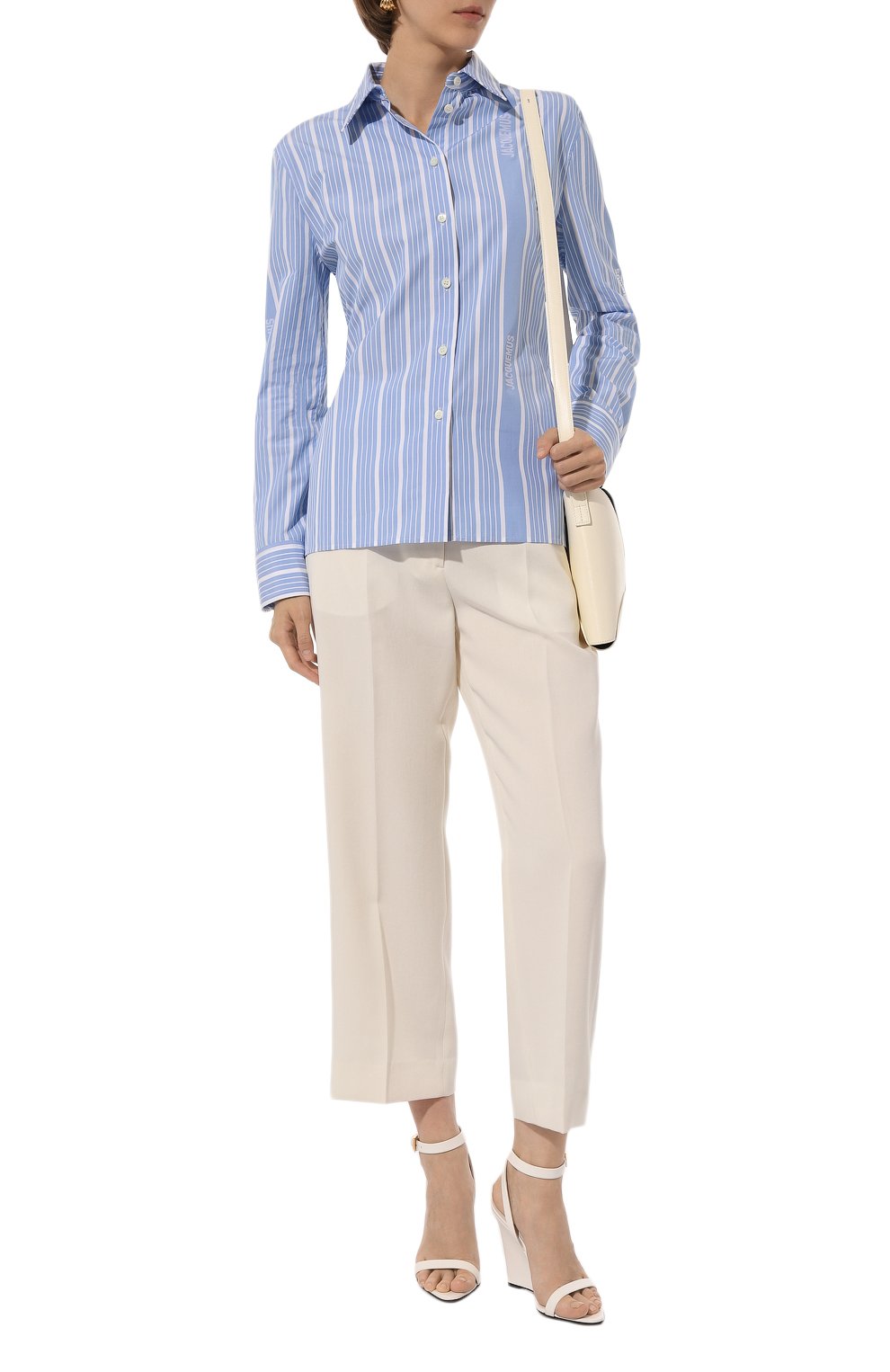 Хлопковая рубашка JACQUEMUS, арт. 24H243SH064/1691, фото 2