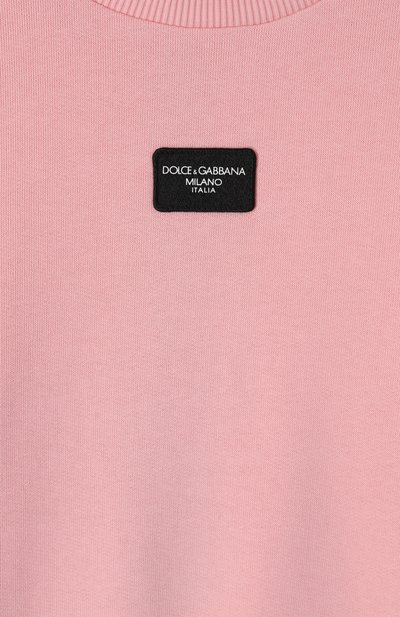 Хлопковый свитшот DOLCE & GABBANA, арт. L5JWAR/G7M4V/8-14, фото 3