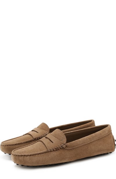 Замшевые мокасины с перемычкой TOD’S, арт. XXW00G00010RE0S812, фото 1