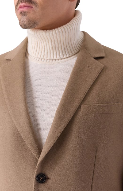 Шерстяной пиджак 12 STOREEZ 133554 Бежевый  133554 Фото 5