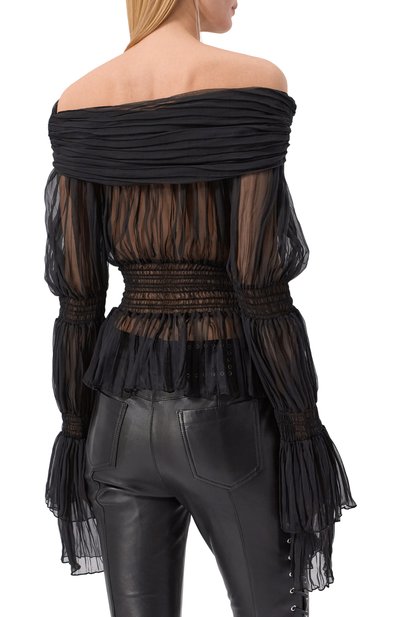 Шелковая блузка BLUMARINE, арт. 4C191A, фото 4