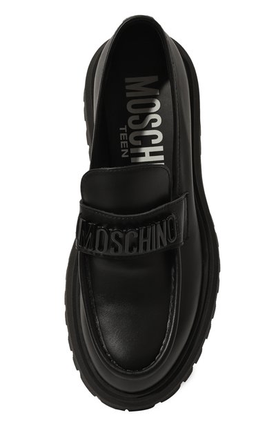 Кожаные лоферы MOSCHINO, арт. 78747/VAR1/36-41, фото 4