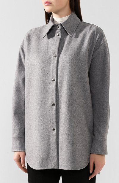 Рубашка из смеси шерсти и кашемира ACNE STUDIOS, арт. AC0138, фото 3