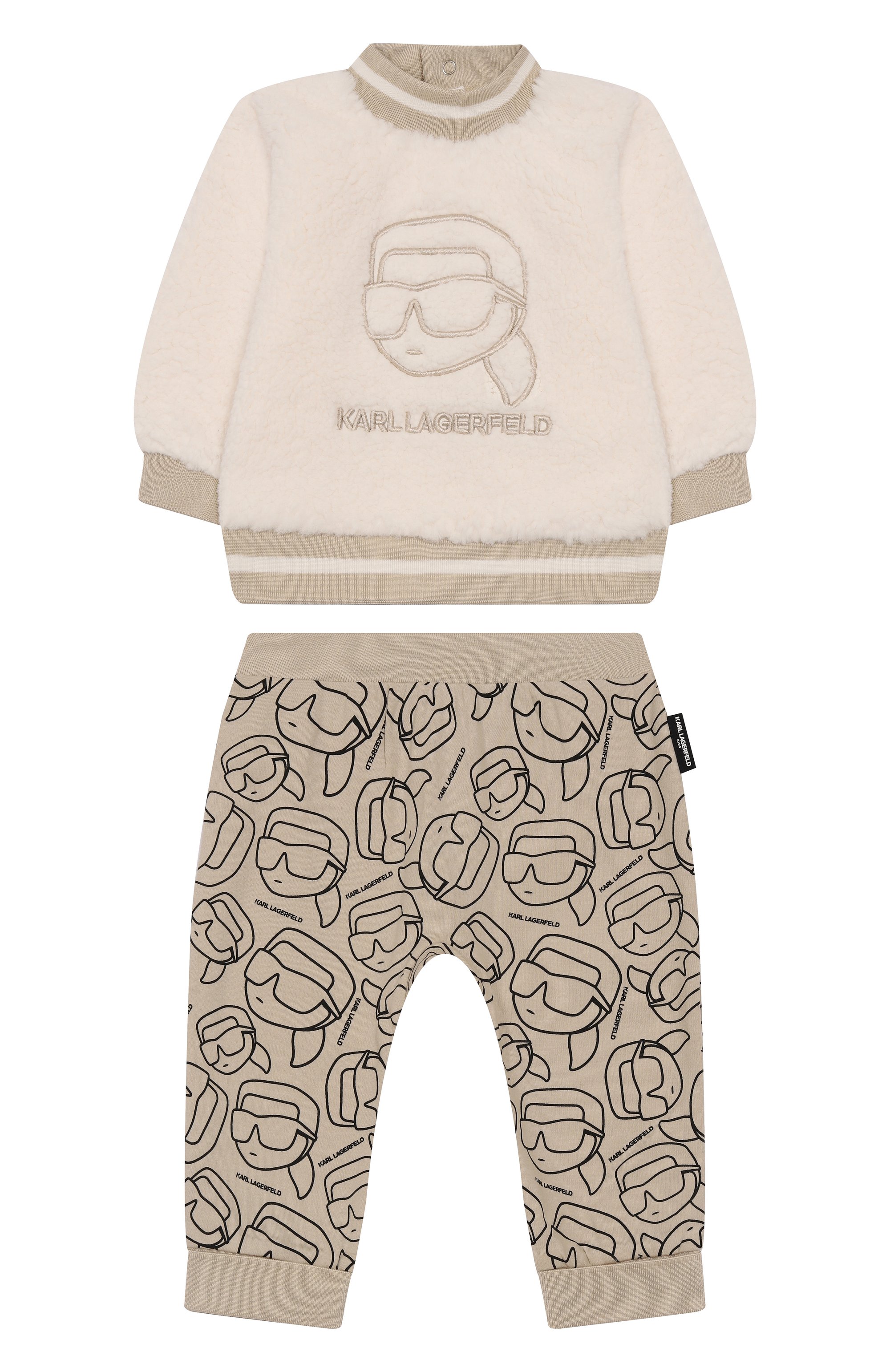Комплект из свитшота и брюк KARL LAGERFELD KIDS, арт. Z30672, фото 1