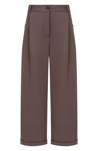 Женские хлопковые брюки BRUNELLO CUCINELLI, арт. MH827HZ589