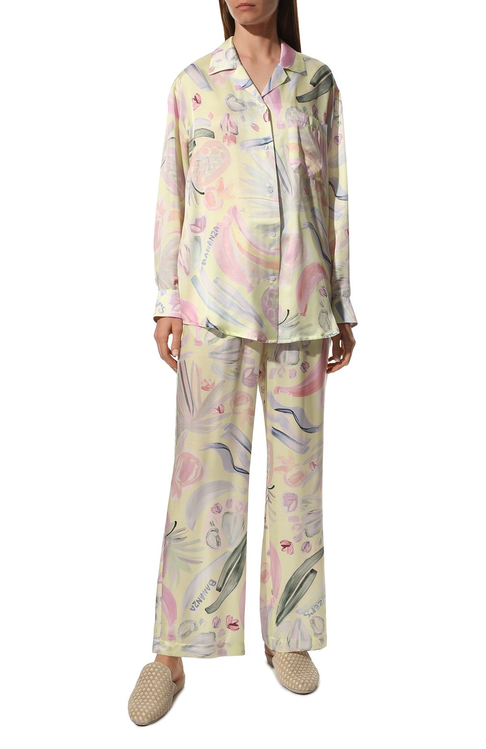 Пижама из хлопка и шелка ANY WOWZERS, арт. WKD02-BNZY, фото 2