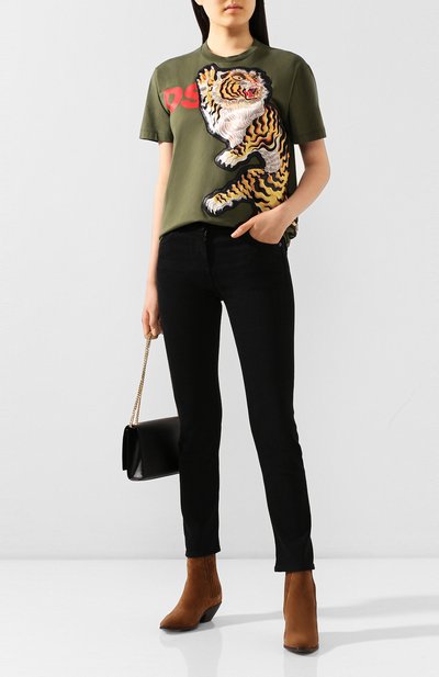 Хлопковая футболка DSQUARED2, арт. S72GD0223/S23009, фото 2