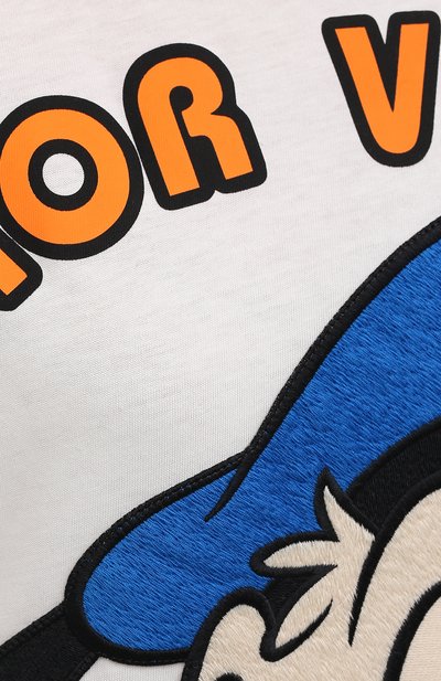 Хлопковая футболка disney x gucci GUCCI, арт. 615044/XJDBJ, фото 5