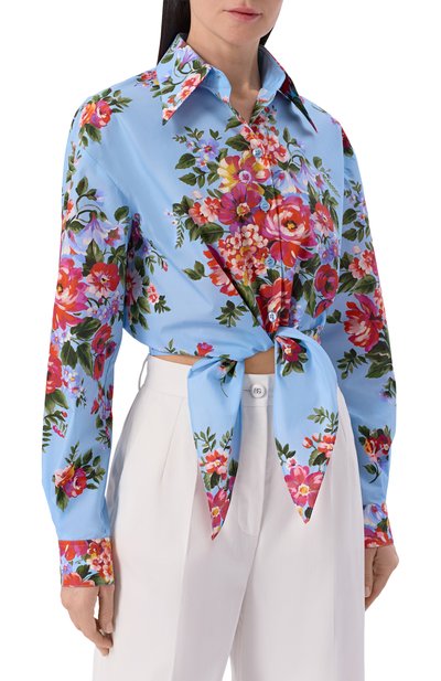 Хлопковая рубашка DOLCE & GABBANA, арт. F5T76T/HS5UU, фото 3