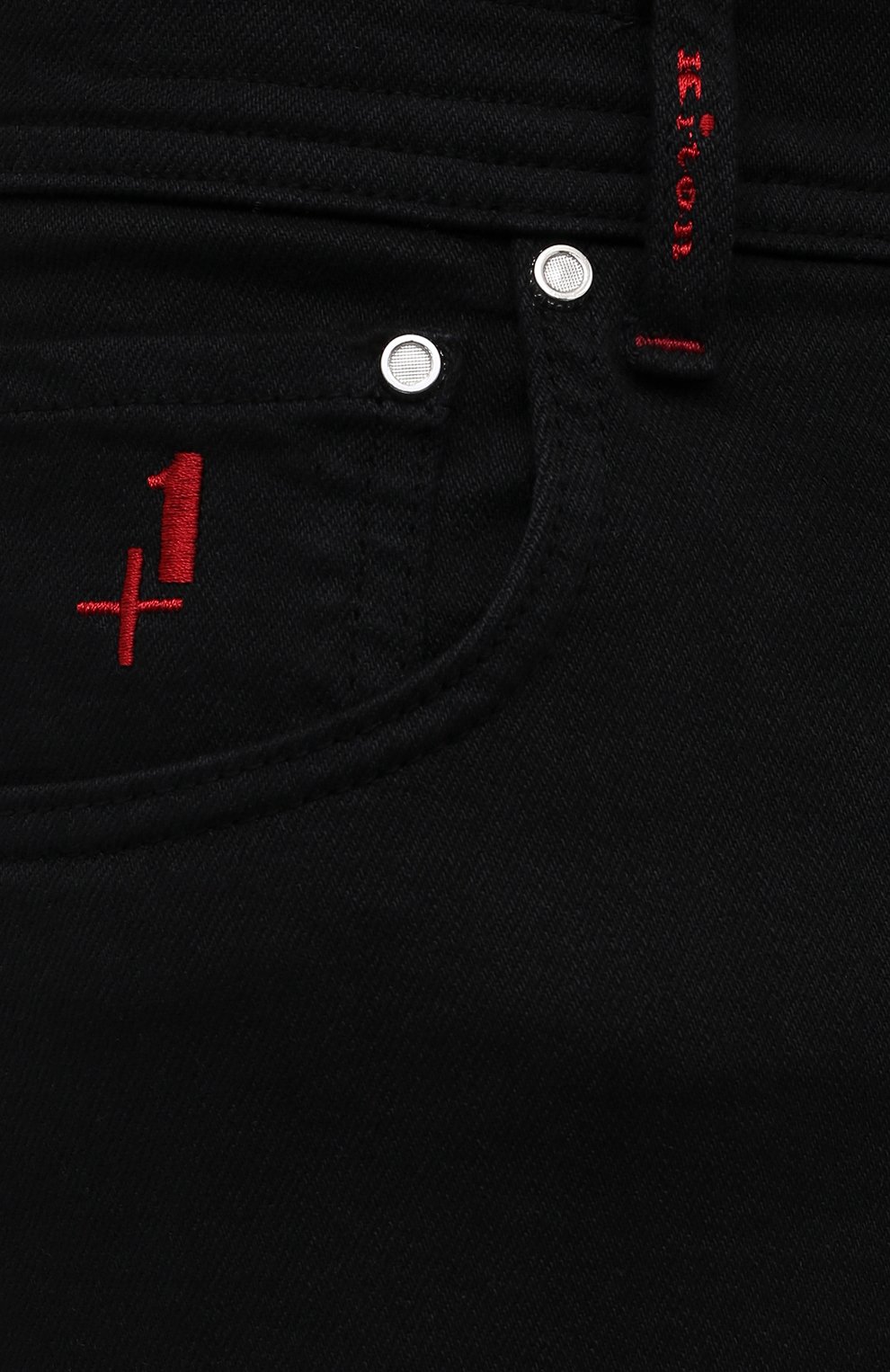 Джинсы KITON черного цвета по цене 136000 руб., арт. UPNJS/J0359A, фото 5 Джинсы KITON, арт. UPNJS/J0359A, фото 5