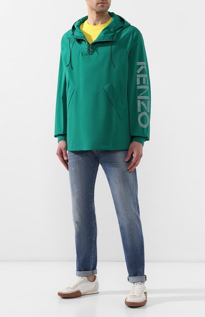 Анорак KENZO зеленого цвета по цене 87550 руб., арт. 5BL1491NL, фото 2 Анорак KENZO, арт. 5BL1491NL, фото 2