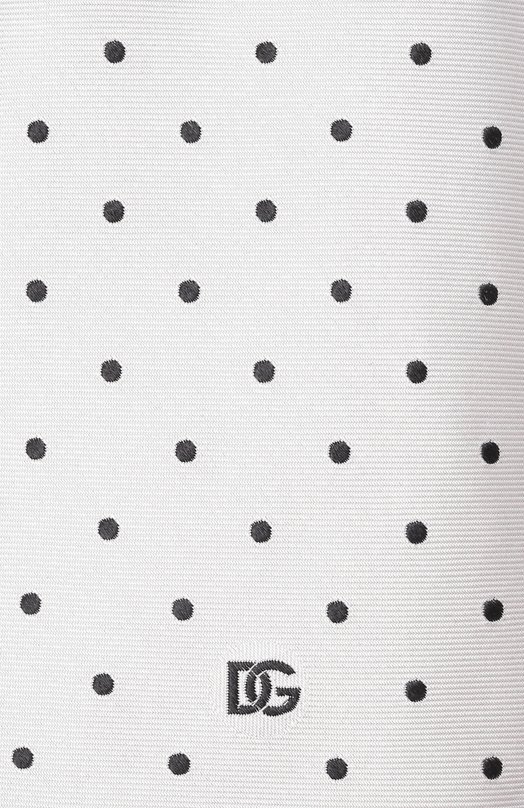 Шелковый галстук Dolce & Gabbana GT147E/G0JQY Белый  GT147E/G0JQY Фото 4