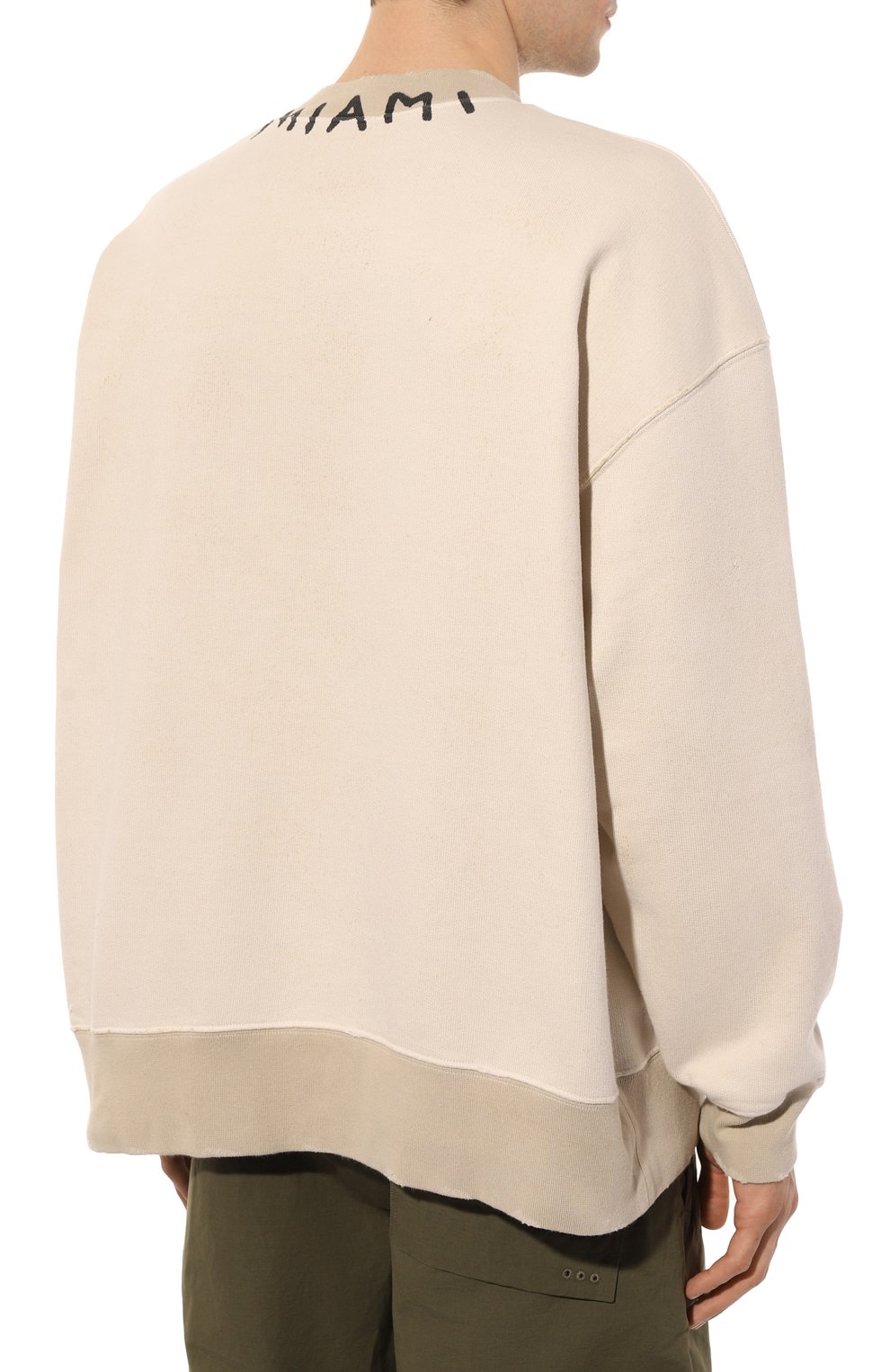 Хлопковый свитшот PALM ANGELS, арт. PMBA065S23FLE0090110, фото 4