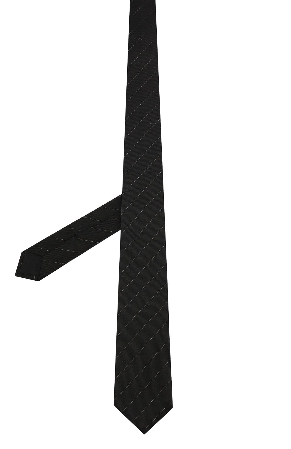 Шелковый галстук SAINT LAURENT, арт. 584330/4YC56, фото 2