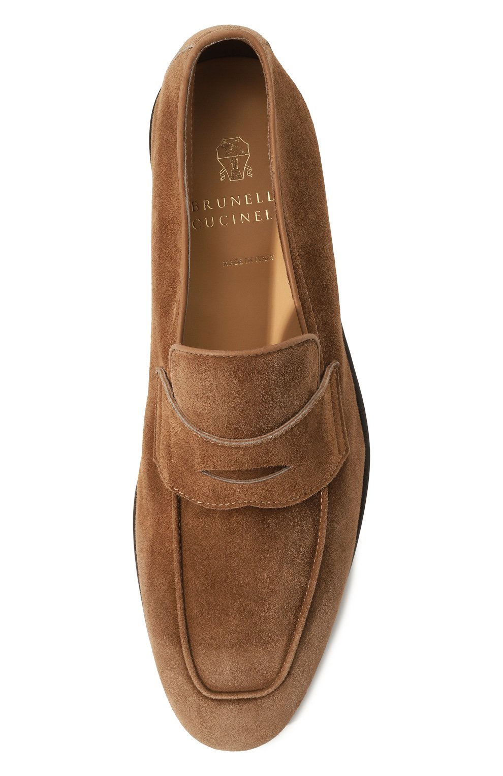 Замшевые пенни-лоферы BRUNELLO CUCINELLI, арт. MZUCAB2248, фото 6
