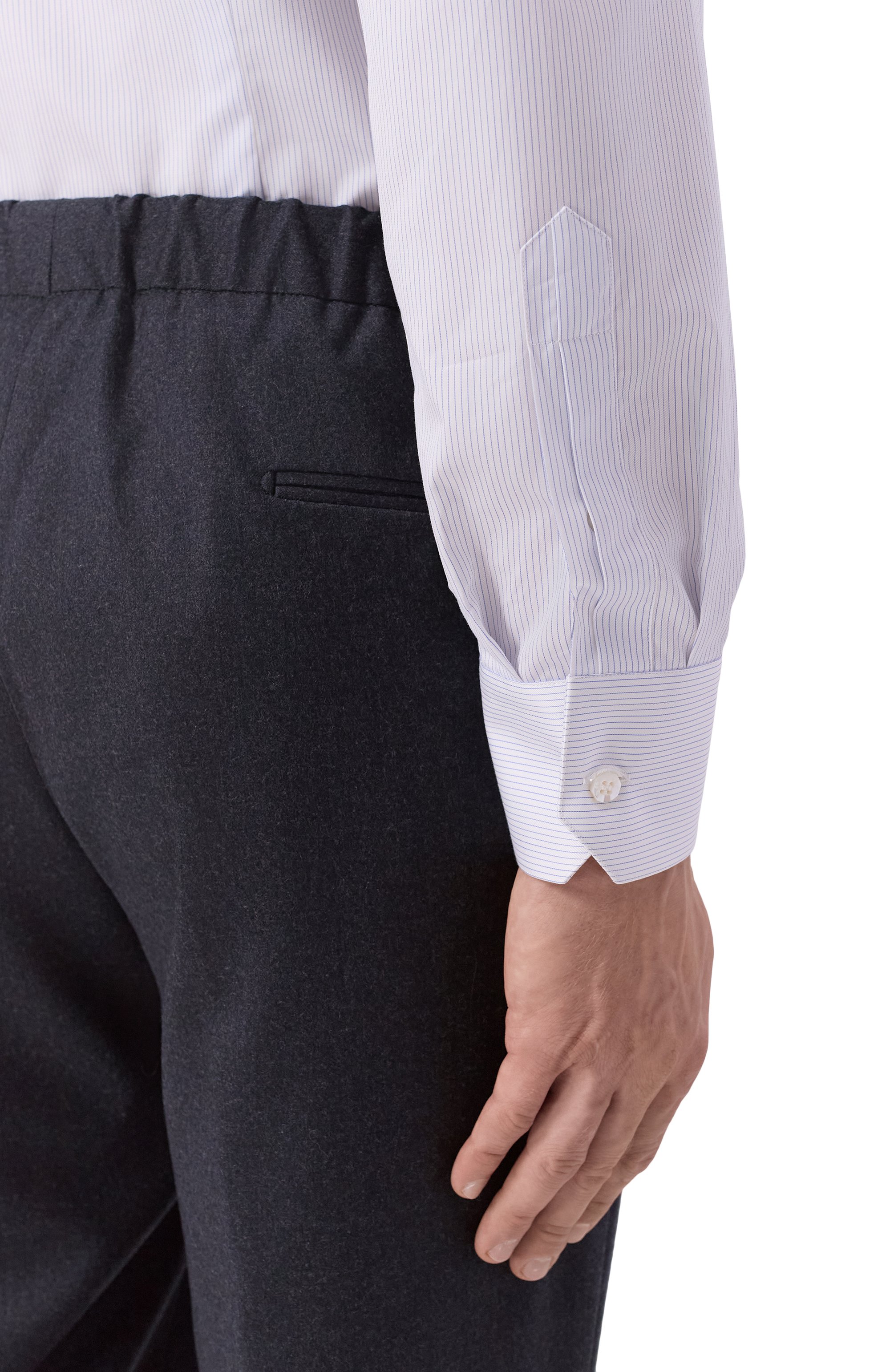 Хлопковая сорочка STEFANO RICCI, арт. MC007467/BN2965, фото 5