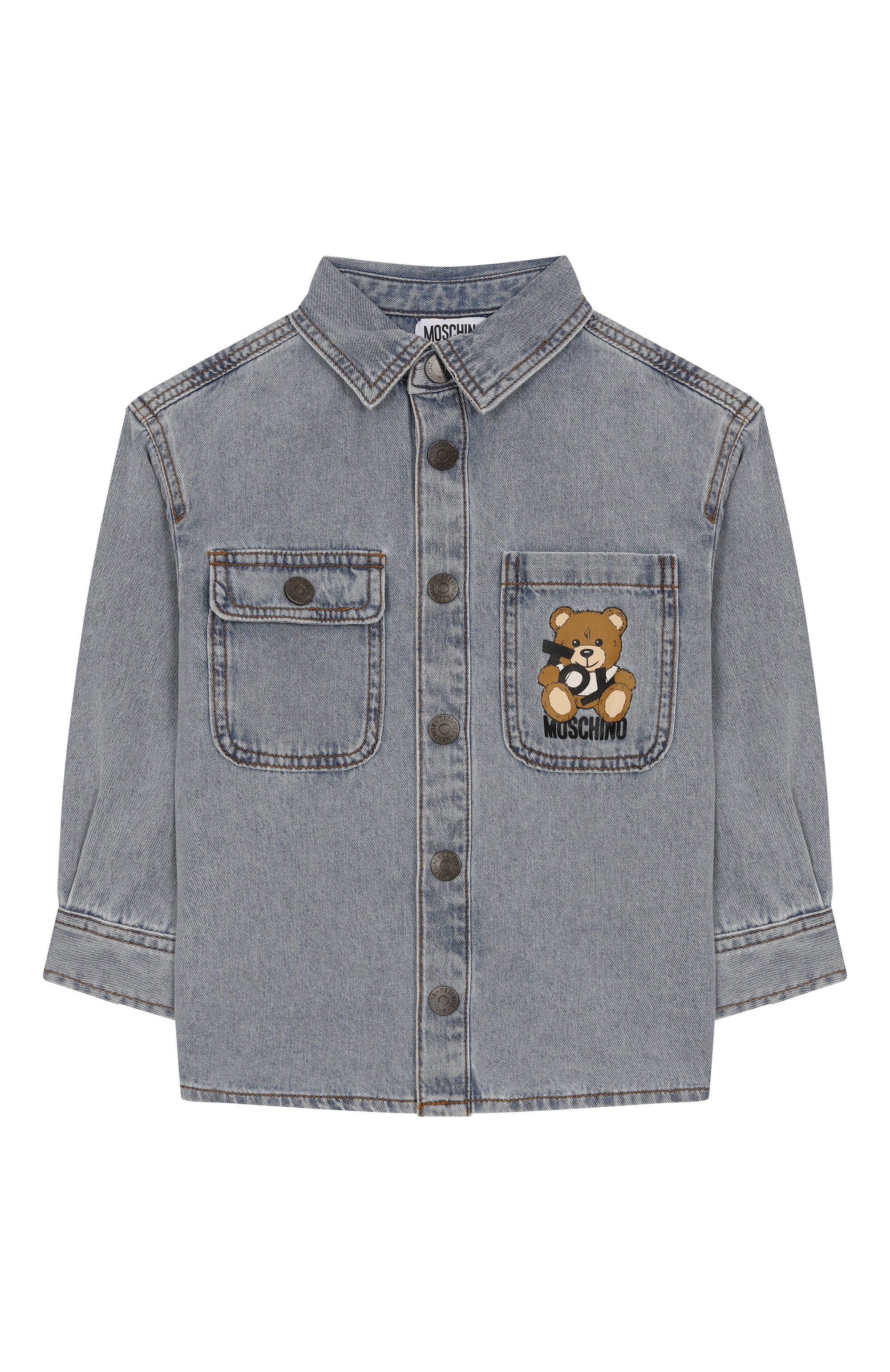 Джинсовая рубашка MOSCHINO, арт. HUC01F/L0E33/4-8, фото 1