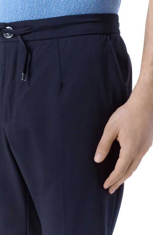 Шерстяные брюки Richard J. Brown MALINDI Z/T83.T. Синий  MALINDI Z/T83.T. Фото 5