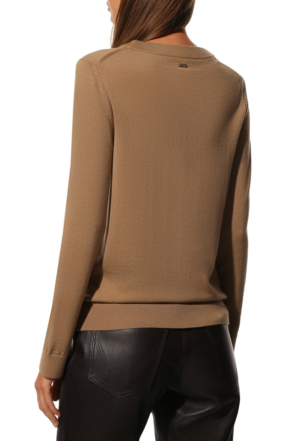 Шерстяной пуловер BOSS, арт. 50473239, фото 4