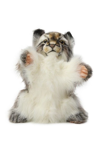 Мягкая игрушка на руку манул HANSA, арт. 7519