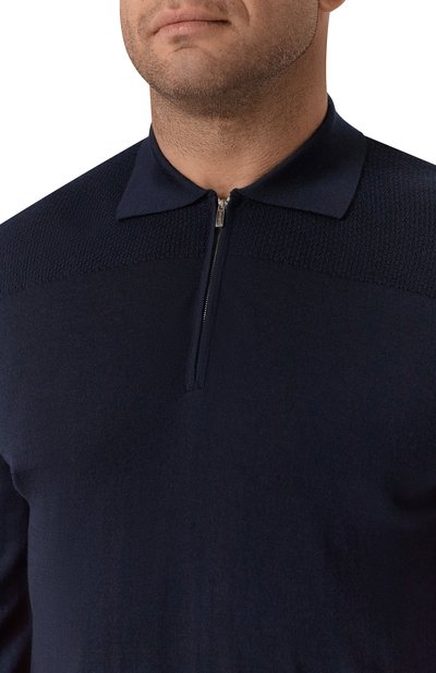 Поло из шерсти и кашемира CORTIGIANI, арт. 3AS107, фото 5