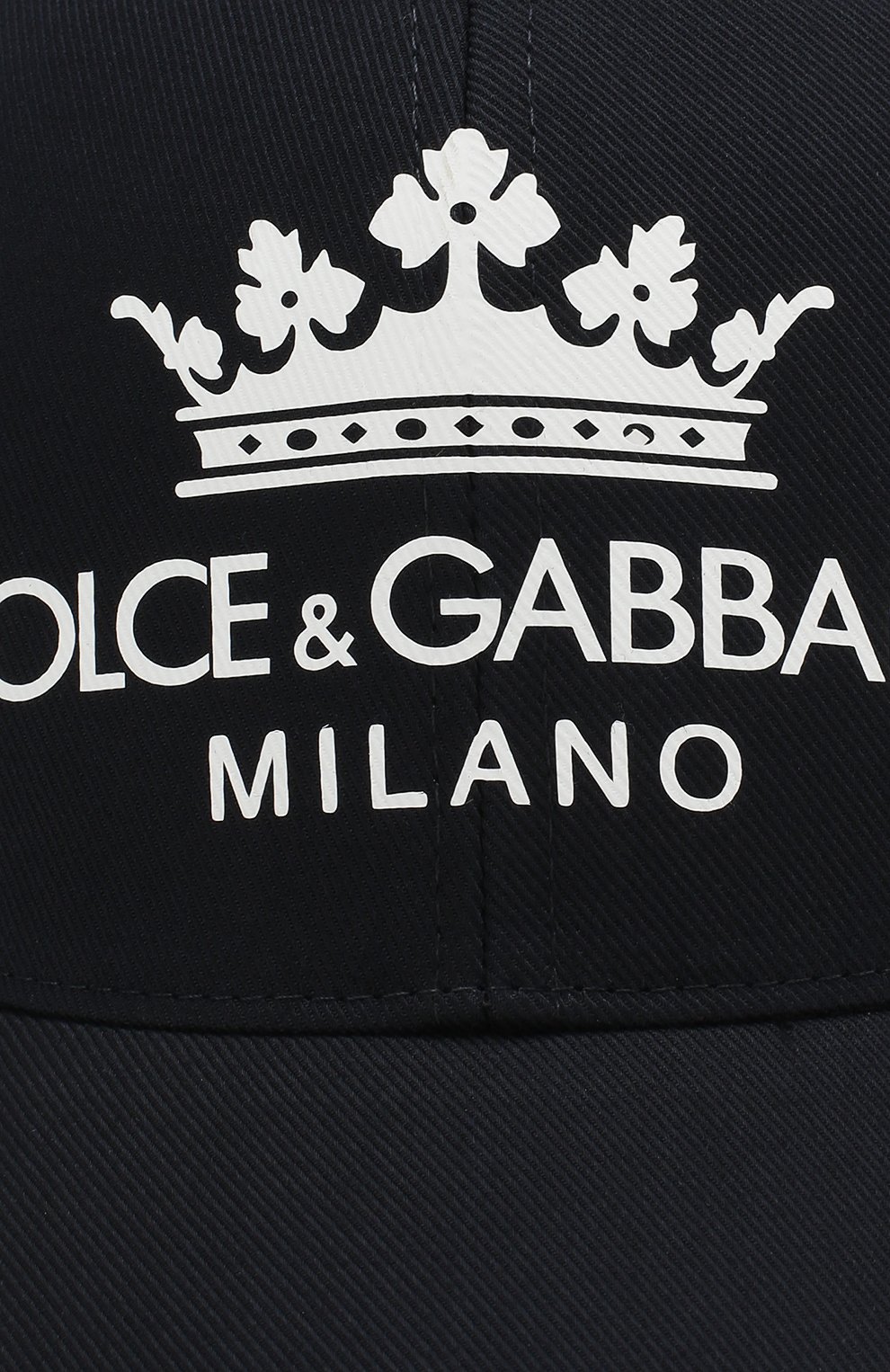 Хлопковая бейсболка DOLCE & GABBANA, арт. GH649A/GEF62, фото 3