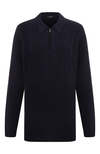 Мужская поло из шерсти и кашемира ZILLI, арт. KZP001M0223VCAB00/66