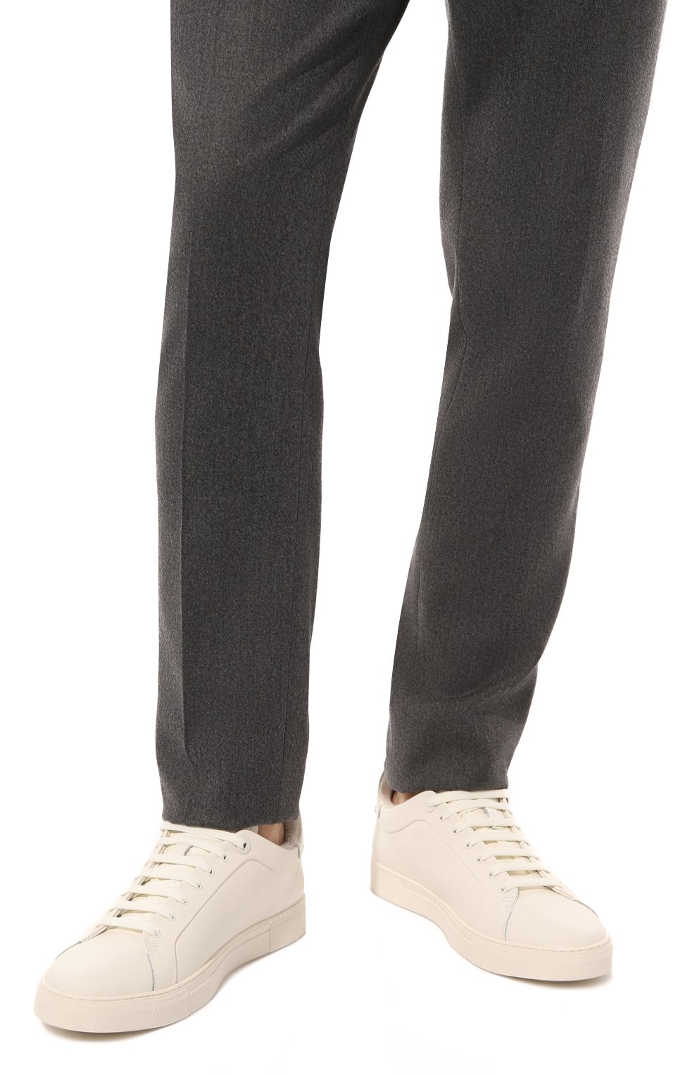 Кожаные кеды EMPORIO ARMANI, арт. X4X598/XF662, фото 3