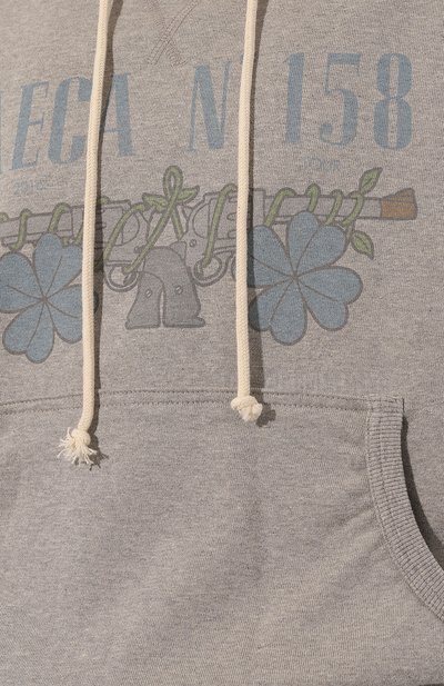 Хлопково е худи AECA WHITE, арт. FWCMFWBDTSPSO006C0, фото 5