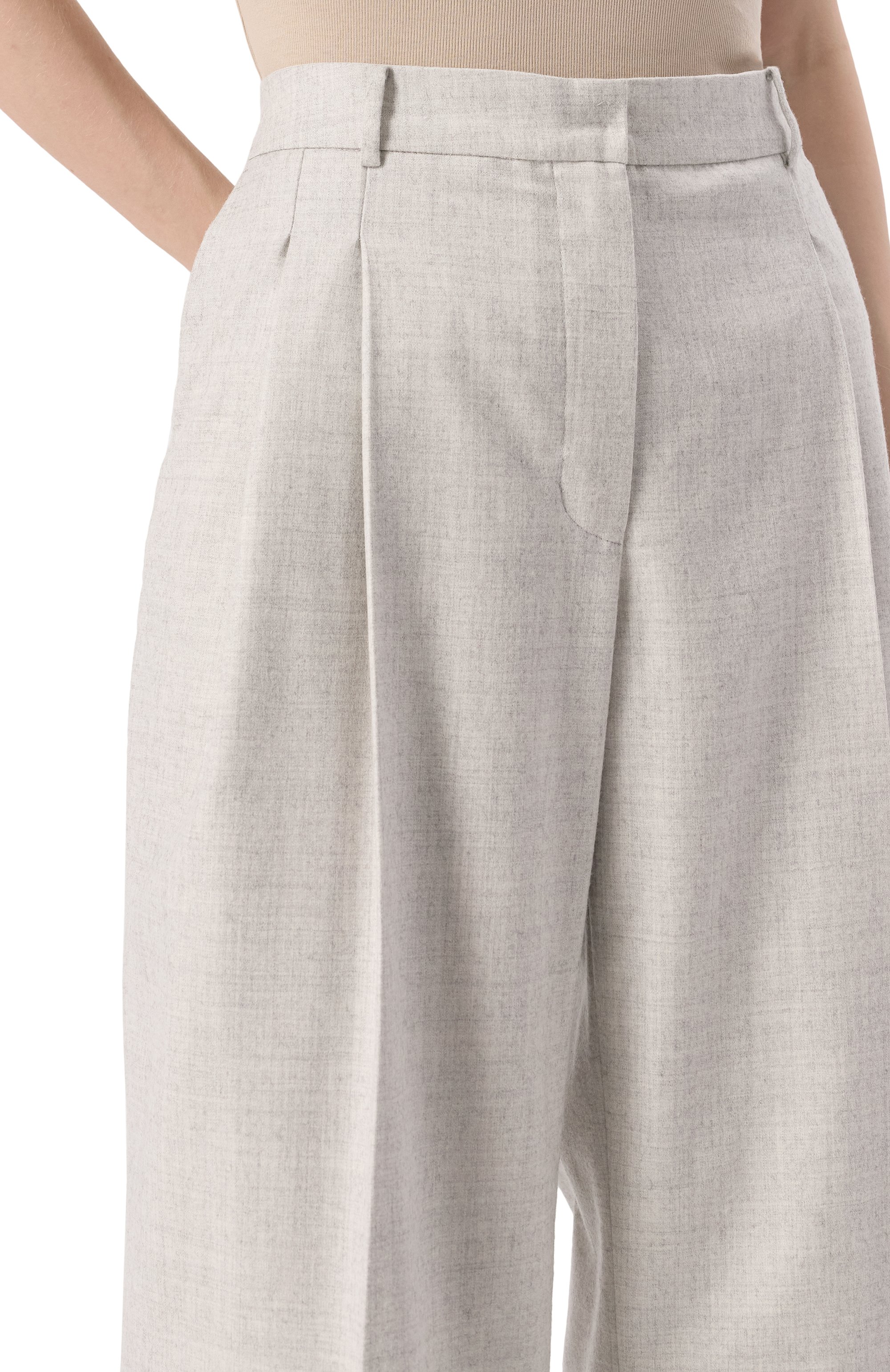 Брюки из шерсти и кашемира FREEAGE, арт. WW25.PT123.3080.109, фото 5