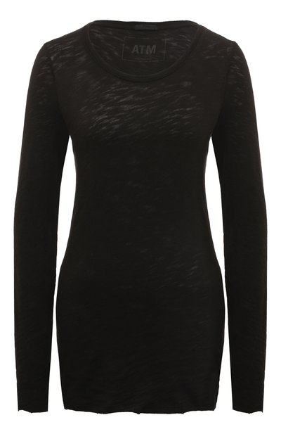 Хлопковый лонгслив ATM ANTHONY THOMAS MELILLO, арт. AW1047-FK, фото 1