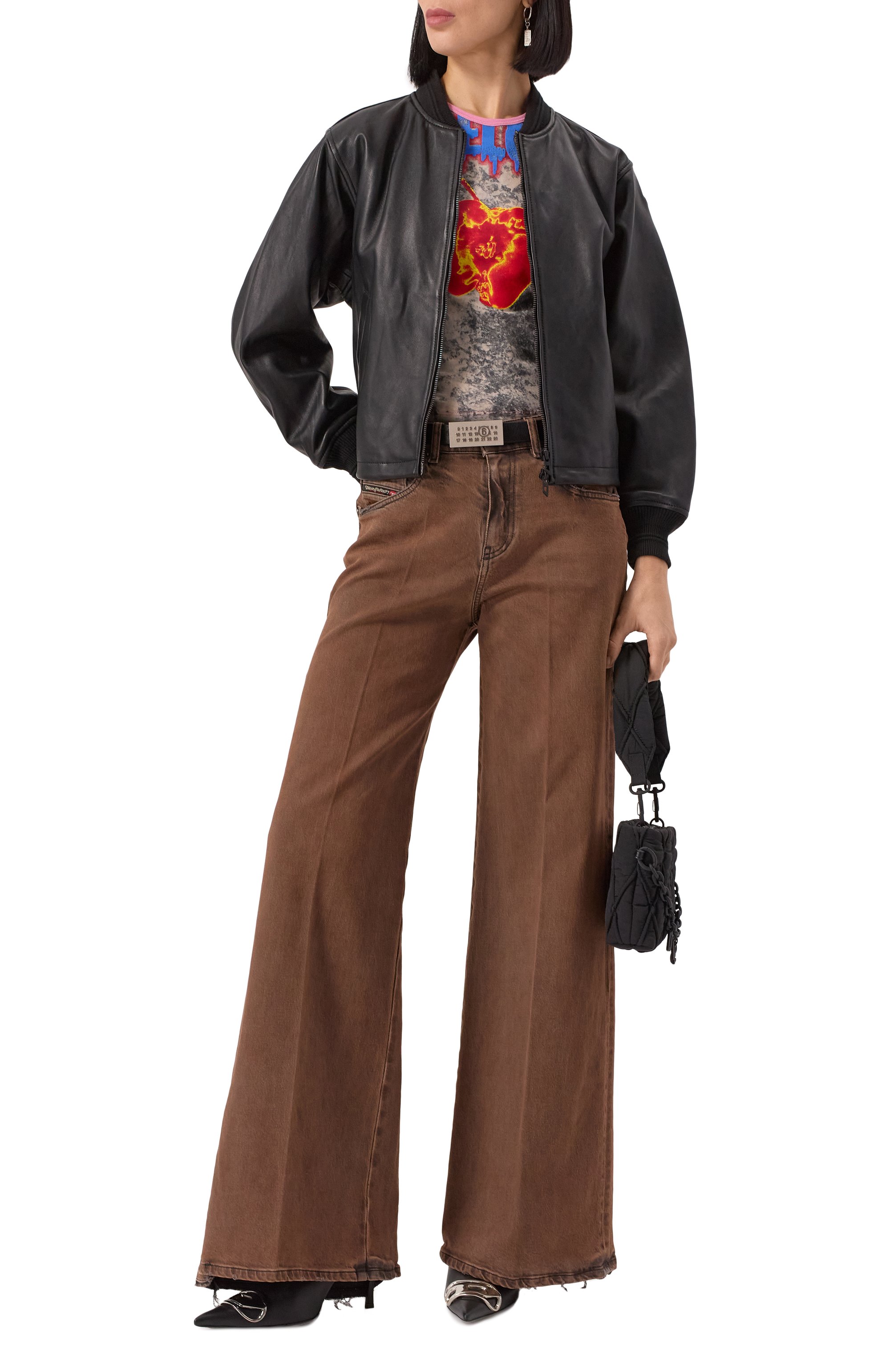 Кожаная куртка DIESEL, арт. A16801/0PFAH, фото 2