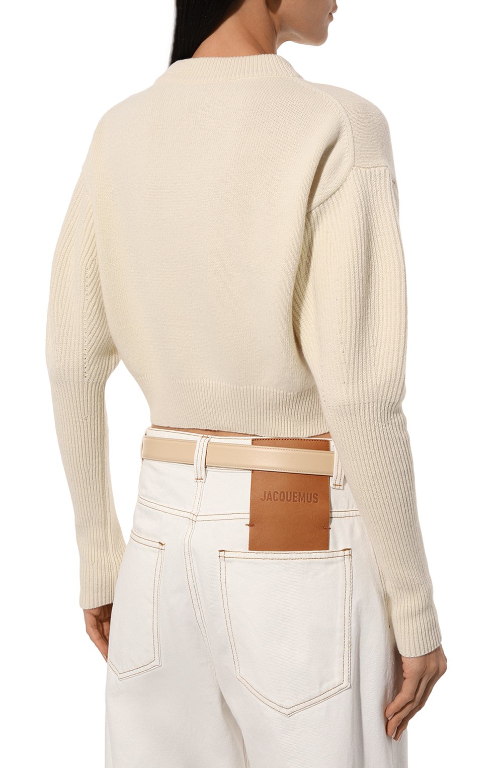 Свитер из кашемира и шерсти ALEXANDER MCQUEEN, арт. 768797/Q1A7G, фото 4