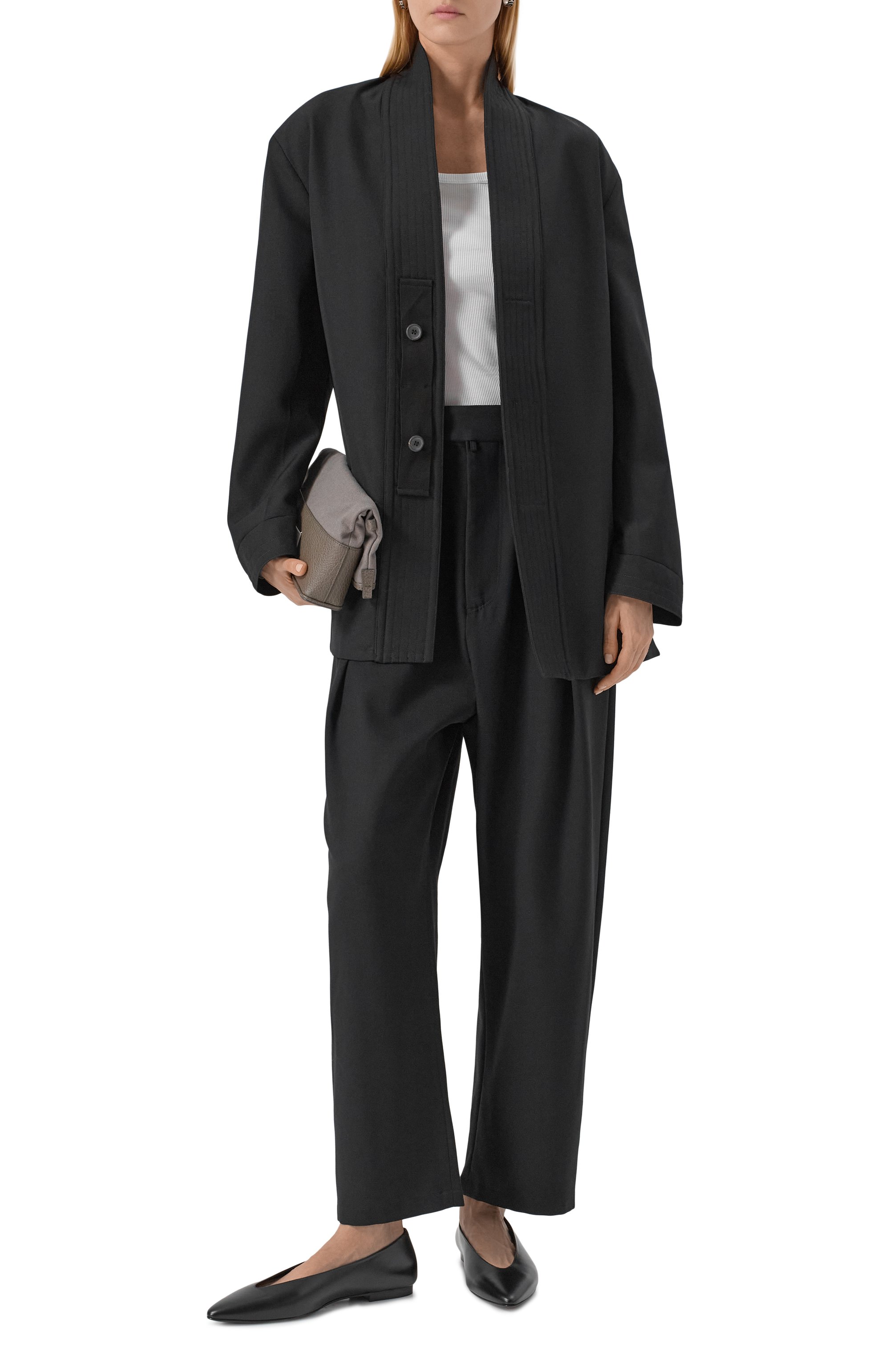 Шерстяное кимоно MORDECAI, арт. 25A96MRD29/L, фото 2